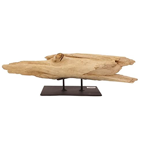 AquaOne Holz Deko Skulptur Oslo I Treibholz Naturholz Rustikal Mangrovenwurzel I Möbel Dekoration Natur Tischdeko I Handarbeit Teak Wurzel Unikat Modern