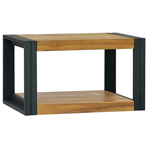 LXYZWRW Schränke und Aufbewahrung, Aufbewahrungsschränke und Schließfächer, Badezimmerschrank, 60 x 45 x 35 cm, Massivholz, Teakholz