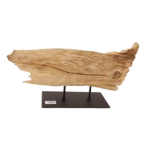 AquaOne Holz Deko Skulptur Oslo I Treibholz Naturholz Rustikal Mangrovenwurzel I Möbel Dekoration Natur Tischdeko I Handarbeit Teak Wurzel Unikat Modern