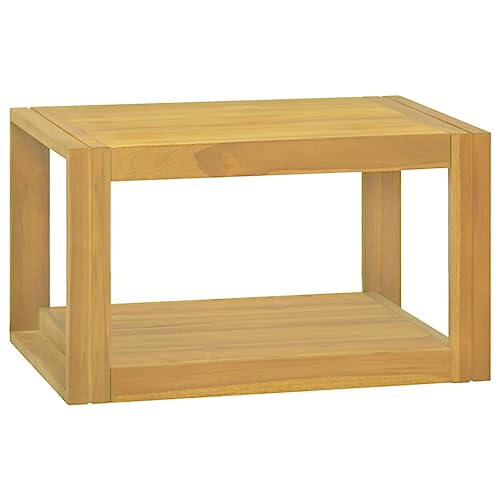 BUKSCYJS Schränke, Sideboards, Schränke mit Türen und Regalen,Wand-Badschrank 60x45x35 cm Massivholz Teak