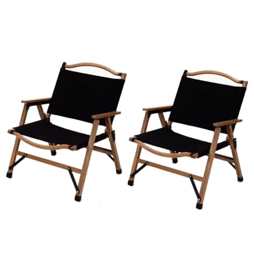 LSTSGAGH Campingstuhl Holzklappstuhl Teak Klappstuhl Kuhfell Camping Lounge Stuhl Tragbarer Homestay Strand Camping Klappbarer Freizeitstuhl Leicht