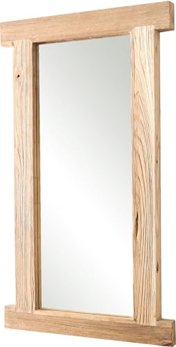 DELIFE Spiegel Zain Natur 40x70 cm Teak Holz