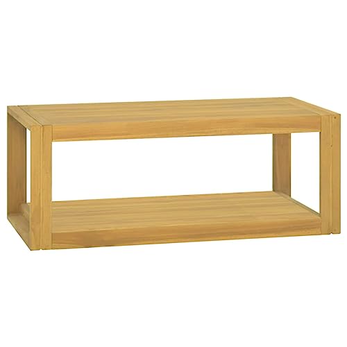 KTHLBRH Schließfach Schubladenschrank Schrank Schlafzimmer Wand-Badregal 90x45x35 cm Massivholz Teak