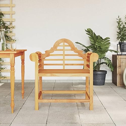 Frdhee Balkonstuhl, Gartenstuhl Outdoor, Balkonstuhl, Outdoor Stühle, Innenhofstühle, Gartenstuhl 88x60x92 cm Massivholz Teak Fürs Terrasse, Balkon, Schwimmbad, Stabil