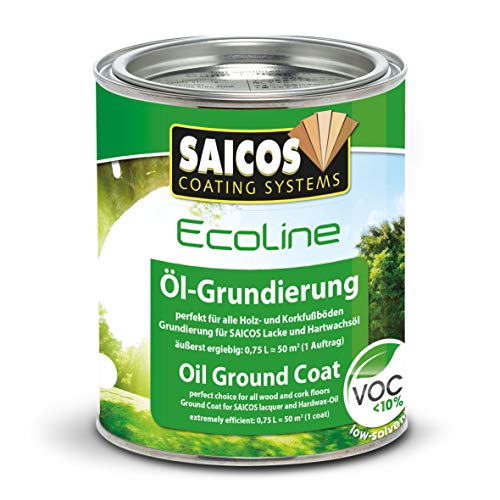 Saicos 3428 ECO 300 Ecoline Öl-Grundierung 0.75 l teak