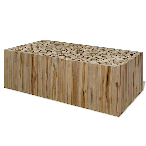 QJBSAVVA Couchtisch, Konsolentisch Schmal Beistelltisch Holz Kleiner Tisch Sideboard Geeignet für College-Schlafsaal Schlafzimmer Büro Zuhause Echtes Teakholz 90x50x30 cm