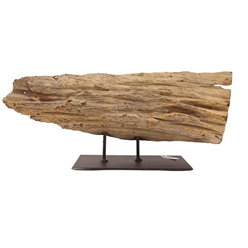 AquaOne Holz Deko Skulptur Oslo I Treibholz Naturholz Rustikal Mangrovenwurzel I Möbel Dekoration Natur Tischdeko I Handarbeit Teak Wurzel Unikat Modern