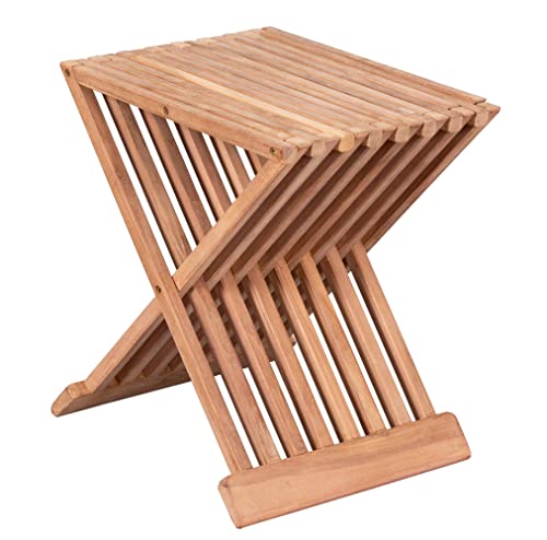 GMD Living Teakholz Beistelltisch Woodie, 41 x 33 cm in Natur