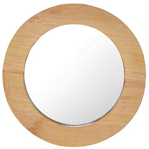 Rantry Wandspiegel 40cm Teak Rund 880 Spiegel