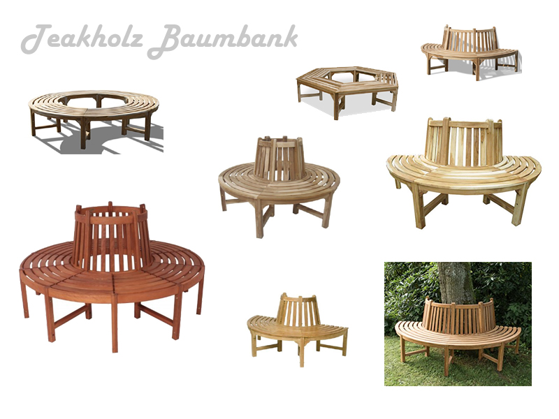 Baumbank Teak