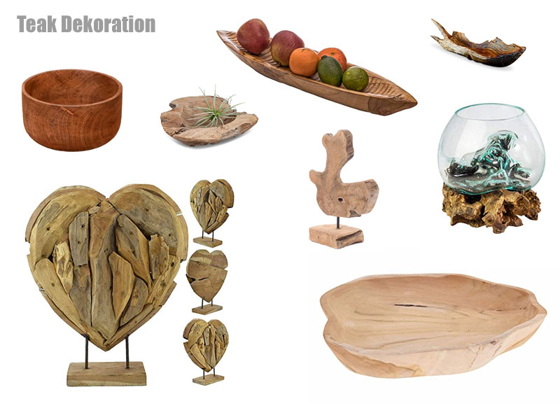 Teak Dekoration