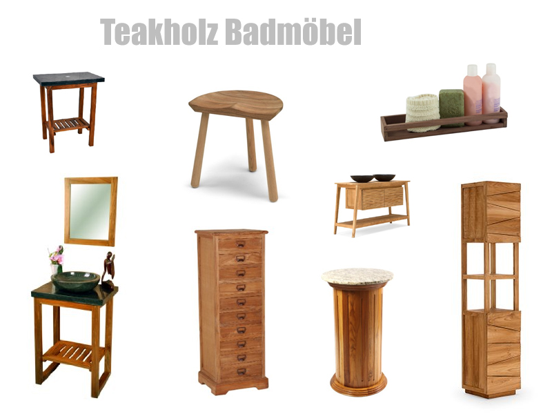 Teakholz Badmöbel