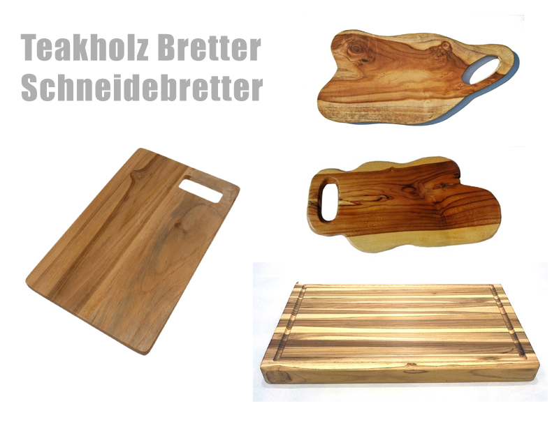 Schneidebrett aus Teak