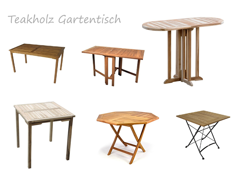 Teak Gartentisch